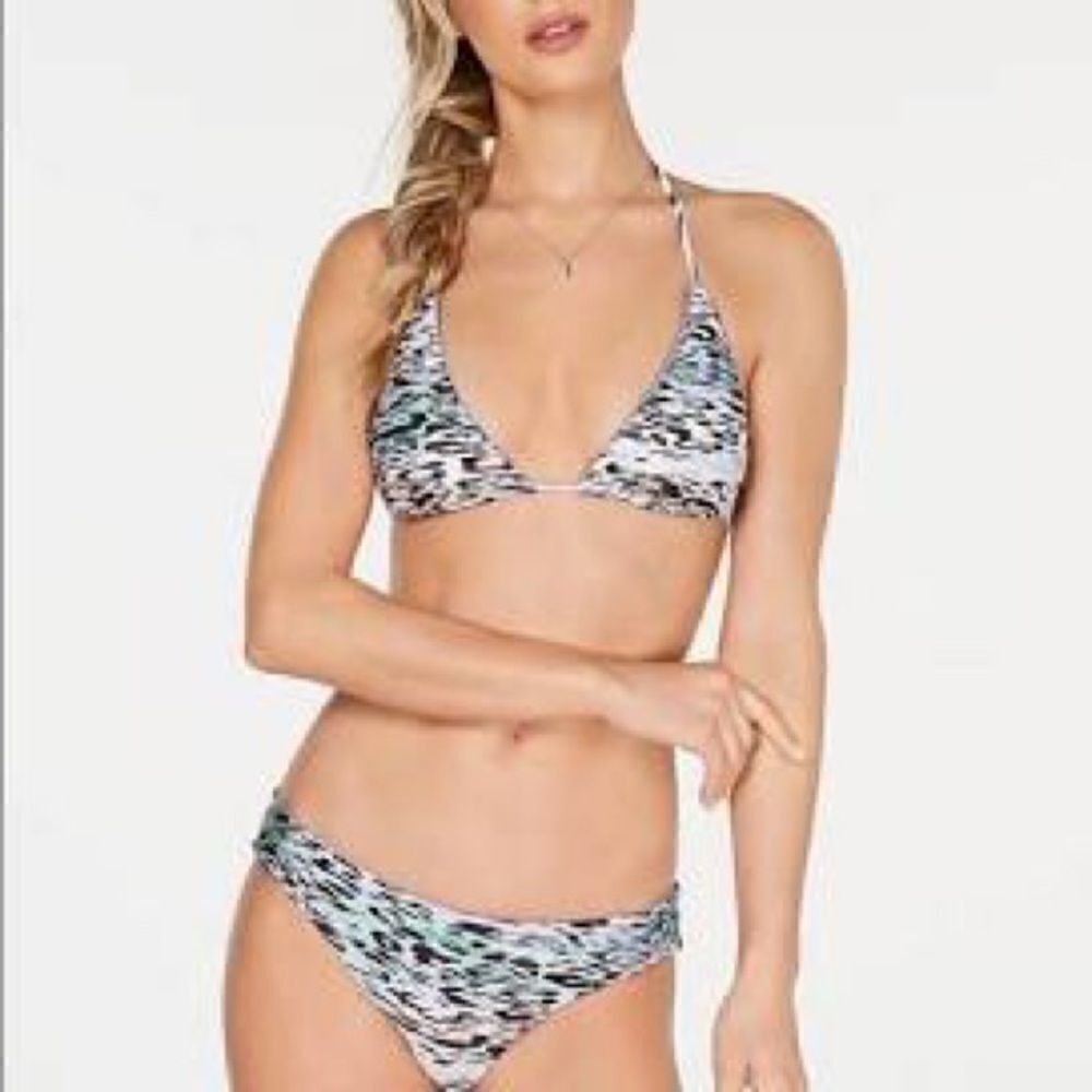 NEW! Becca Animal Instincts Reversible Bikini-Sz-S